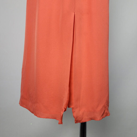 Babaton Aritzia Coral Silk Mini Dress Size XXS - Picture 4 of 11